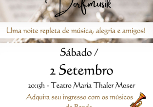 Banda Dorfmusik promove 1º Concerto oficial da banda