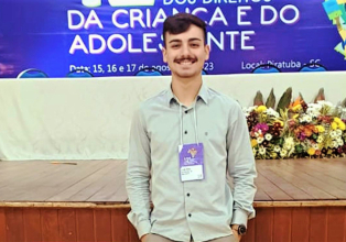 Adolescente de Salto Veloso vai representar SC na Conferência Nacional dos Direitos da Criança e do Adolescente em Brasília
