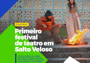 Festival de Teatro acontece na Praça Coberta