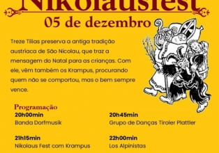 Festa de São Nicolau é hoje com a presença do Krampus em Treze Tílias