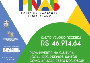 Consulta Pública em Salto Veloso visa direcionar investimentos da Política Nacional Aldir Blanc na cultura local