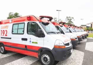 SAMU (Serviço de Atendimento Móvel de Urgência em Santa Catarina), atenderam mais de 21 mil ocorrências
