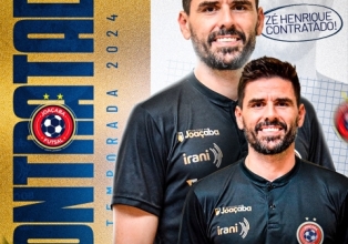 Ex-atleta Zé Henrique assume a supervisão técnica do Joaçaba Futsal em 2024