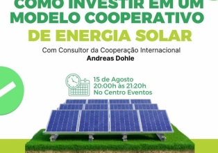 DEL viabiliza Painel sobre como investir em Modelo Cooperativo de Energia Solar
