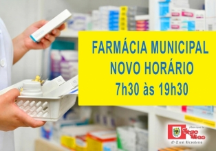 Farmácia Básica Municipal de Treze Tílias, tem horário de atendimento ampliado
