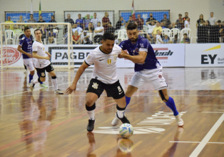 Joaçaba Futsal empata com o Corinthians pela Liga Nacional