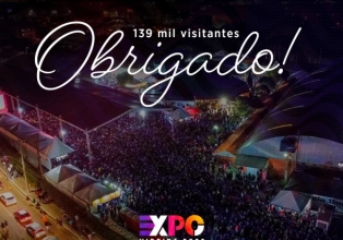 Expo Videira supera expectativas e atrai 139 mil pessoas