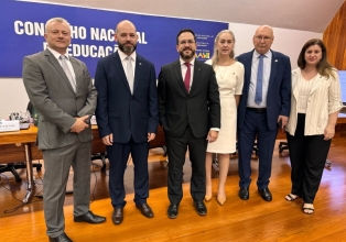 Representantes da Unoesc cumprem agenda em Brasília