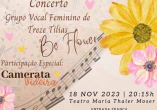 Be Flower se apresenta neste final de semana em Treze Tílias