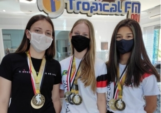 Karatekas de Treze Tílias representam SC em competição Nacional