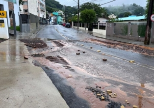 Chuva causa estragos e transtornos em Joaçaba e Herval do Oeste
