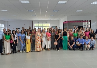 Representantes do HUST participam de encontro em Videira sobre cuidados com pacientes oncológicos