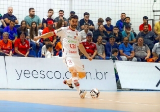 Campeão da LNF 2023, ala Felipe Reis é mais uma contratação do Joaçaba Futsal