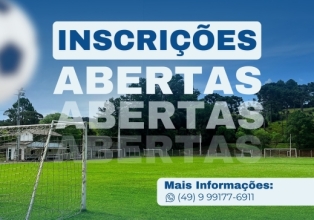 Abertas inscrições para o Campeonato Municipal de Futebol de Campo de Água Doce