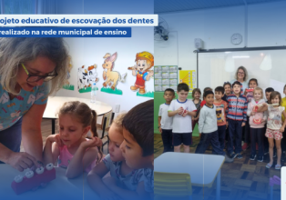 Secretaria de Educação de Água Doce desenvolve projeto sobre escovação de dentes na Rede Municipal de Ensino