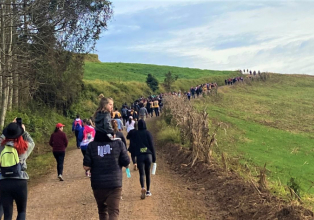 Próximo de 300 pessoas participam da 2º Caminhada – Saúde e Bem-estar de Iomerê