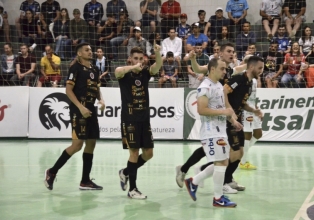 Joaçaba Futsal vence o São Lourenço e encerra primeira fase da Série Ouro na vice-liderança