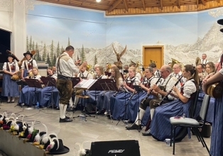 Banda dos Tiroleses promove 3ª apresentação do Sommerkonzert 2024, o Concerto de Verão