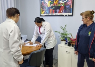 Campanha de vacinação ganha força em Treze Tílias com atendimento à professores e profissionais da educação do município 