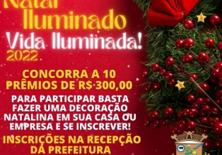 Administração Municipal abre inscrições para a Campanha Natal Iluminado, Vida Iluminada