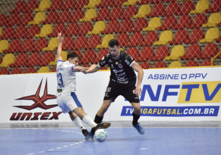 Joaçaba Futsal é superado pelo Santo André pela Liga Nacional