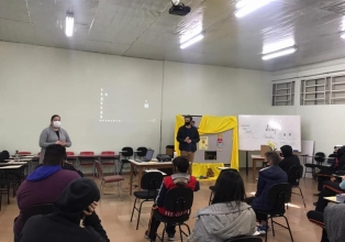 CRAS e Rede de Proteção de Salto Veloso promovem campanha contra a exploração sexual de crianças e adolescentes.