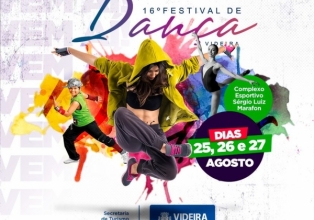 Videira promove festival de Dança