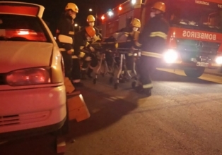 Bombeiros de Campos Novos atendem dois acidentes em poucas horas no Município