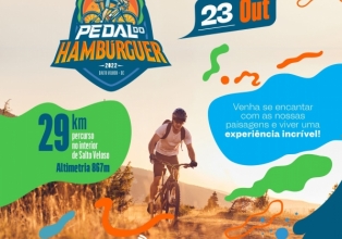 Pedal do Hambúrguer acontece dia 23 de Outubro em Salto Veloso. Participe!