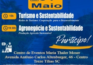 Treze Tílias realiza Seminário Internacional de Turismo, Agronegócio e Sustentabilidade 