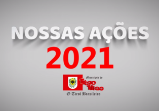 Administração de Treze Tílias lança série de vídeos, com retrospectiva das ações 2021