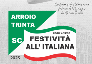 Inicia hoje a Festività All Italiana 2023. Evento começa com escolha de rainhas e show com a Família Azzolini  