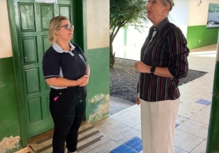 Prefeita de Água Doce inspeciona escolas em busca de melhorias para o início das aulas