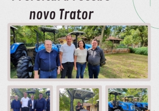 Prefeitura de Arroio Trinta reforça frota da Secretaria Municipal de Agricultura com novo trator