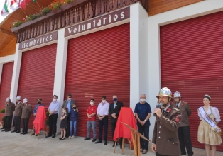 Bombeiros voluntários inauguram nova sede em Treze Tílias