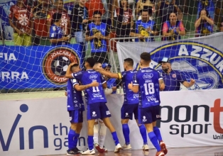 Joaçaba Futsal vence a Assoeva pela segunda rodada da LNF 2024