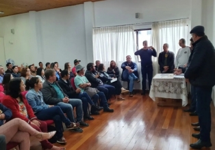 Prefeitura de Treze Tílias realiza reunião para regularizar Loteamento Brandalise