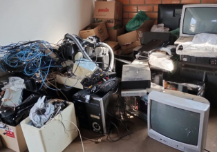 Prefeitura de Treze Tílias realiza nova coleta de lixo eletrônico
