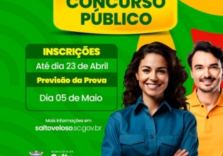 Prefeitura de Salto Veloso lança Concurso Público com 16 vagas
