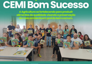 Iniciado Projeto Sanitarista Junior com alunos do CEMI Bom Sucesso 