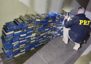 R$ 90 milhões em cocaína são descobertos pela PRF na maior apreensão da droga em SC