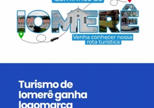 Turismo de Iomerê ganha logomarca 