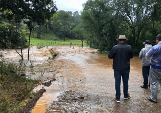 Município de Macieira decreta situação de emergência por conta da chuva