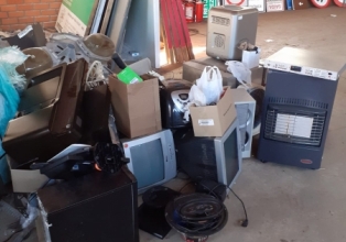 Nos últimos seis meses a Prefeitura Municipal de Treze Tílias vem realizando a coleta mensal do lixo eletrônico.