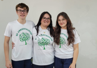 Ambientalistas da Escola Municipal de Treze Tílias se classificam para etapa estadual da Mostra Científica, Verde é Vida