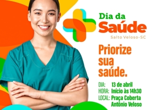 Município de Salto Veloso promove 2ª edição do Dia da Saúde