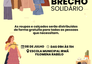 Secretaria de Assistência Social promove Brechó Solidário 