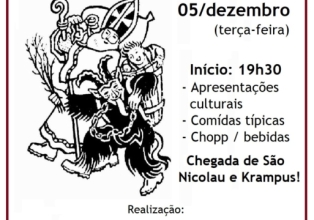 Treze Tílias promove hoje a Nicolausfest com a presença dos Krampus