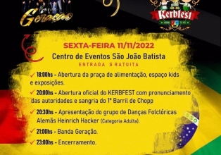 Começam as vendas dos abadás para o 1º Kerbfest de Luzerna