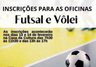 Município de Arroio Trinta abre inscrições para Escolinhas de Futsal e Vôlei